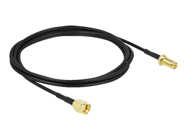 Delock Antennenverlängerungskabel - RP-SMA Stecker zu RP-SMA weiblich
