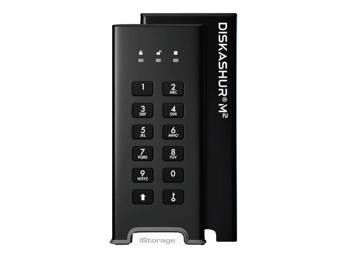 iStorage diskAshur M² - SSD - verschlüsselt - 240 GB - extern (tragbar) IS-DAM2-256-240