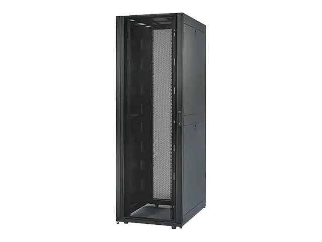 APC NetShelter SX Enclosure with Sides - Schrank - Schwarz - 48U - 48.3 cm (19") - für P/N: SUA1000RM2U, SUA1000RM2U-TU, SUA1000RMI2U, SUA2200RMXLI3U, SUA5000RMI5U