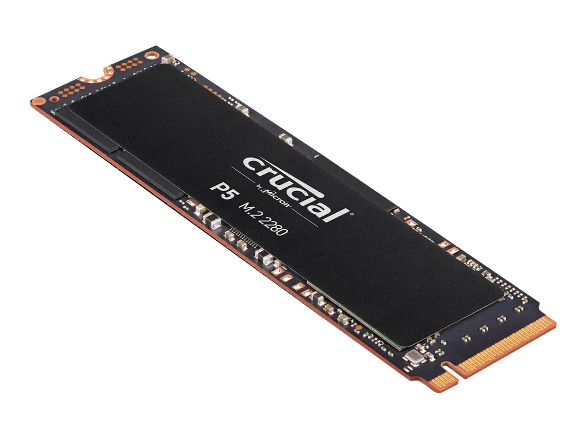 Crucial P5 - SSD - verschlüsselt - 1 TB - intern - M.2 2280 - PCIe 3.0 (NVMe) CT1000P5SSD8