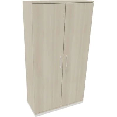 Flügeltürenschrank 5OH B1000xT442xH1869 ws/Akazie Flügeltürenschrank 5OH B1000xT442xH1869 ws/Akazie