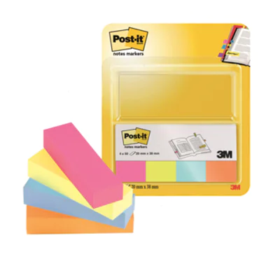 Post-it Haftstreifen Page Marker 670-4N 20x38mm sortiert 4 St./Pack. Post-it Haftstreifen Page Marker 670-4N 20x38mm sortiert 4 St./Pack.