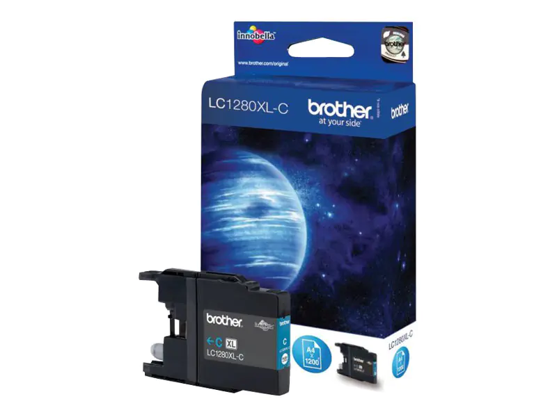 Brother LC1280XLCBP - Mit hoher Kapazität - Cyan