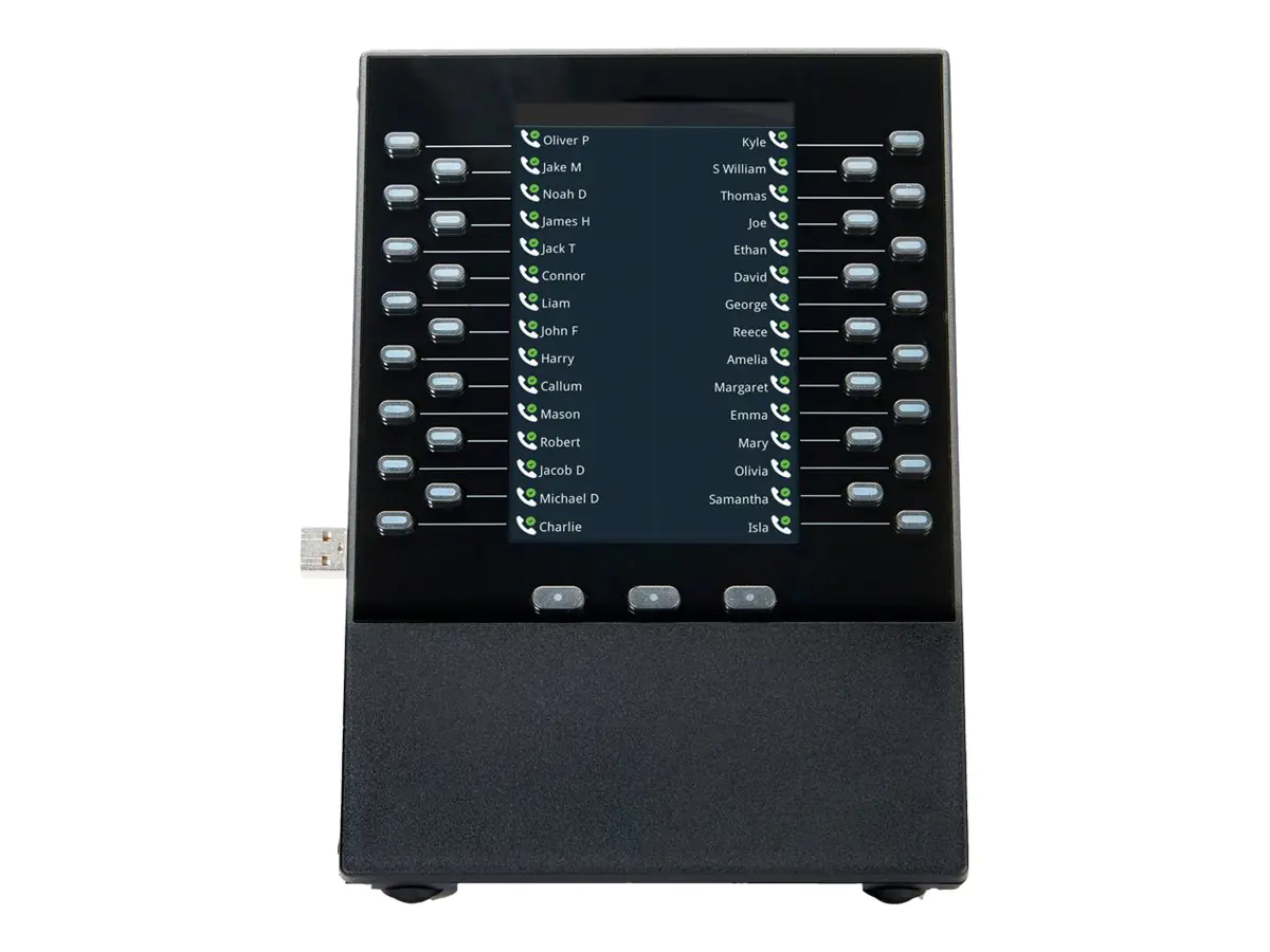 Poly HP Poly VVX EM50 - Erweiterungsmodul für VoIP-Telefon 85X07AA
