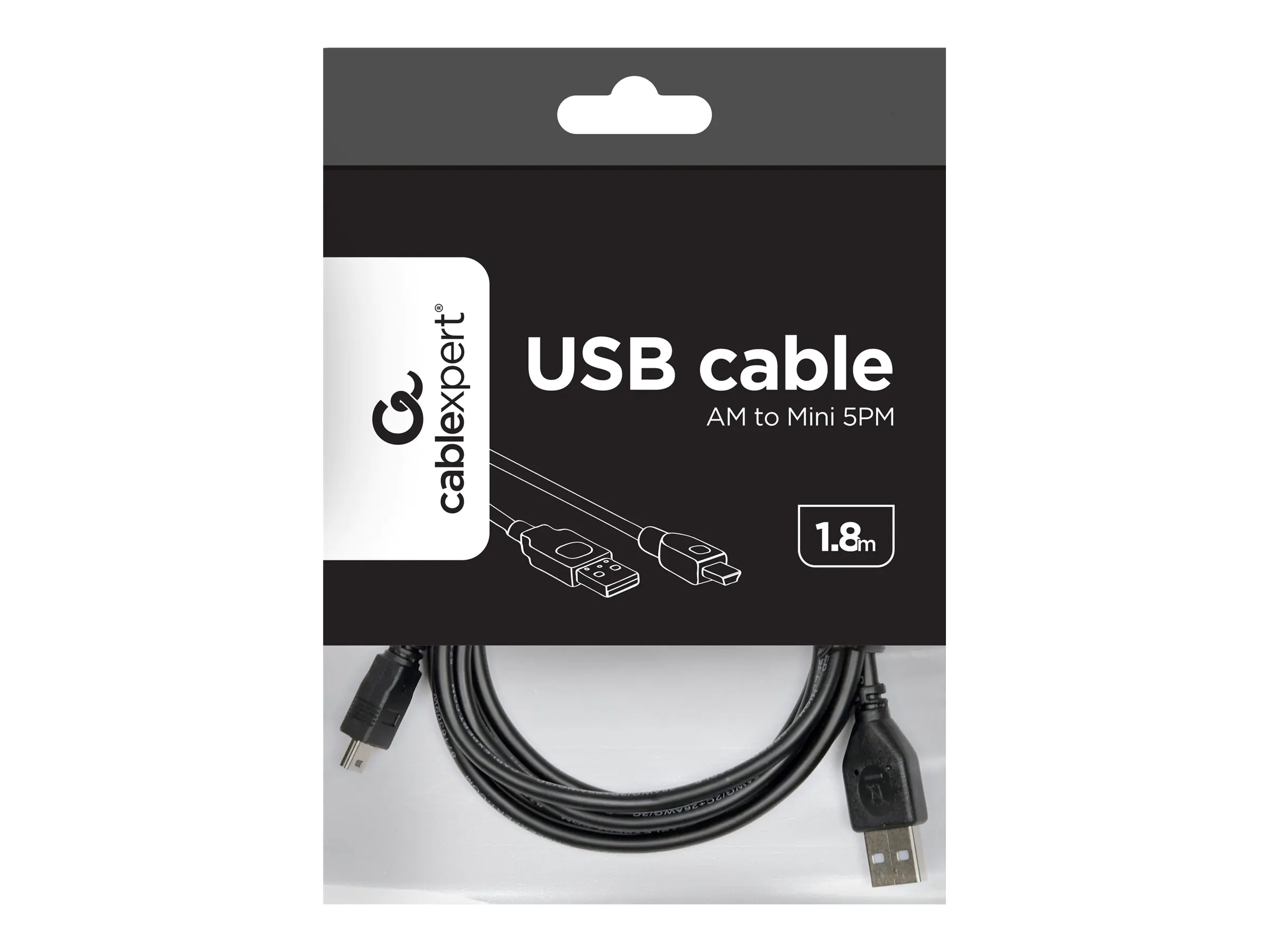 Gembird USB-Kabel - USB (M) zu Mini-USB, Typ B (M)