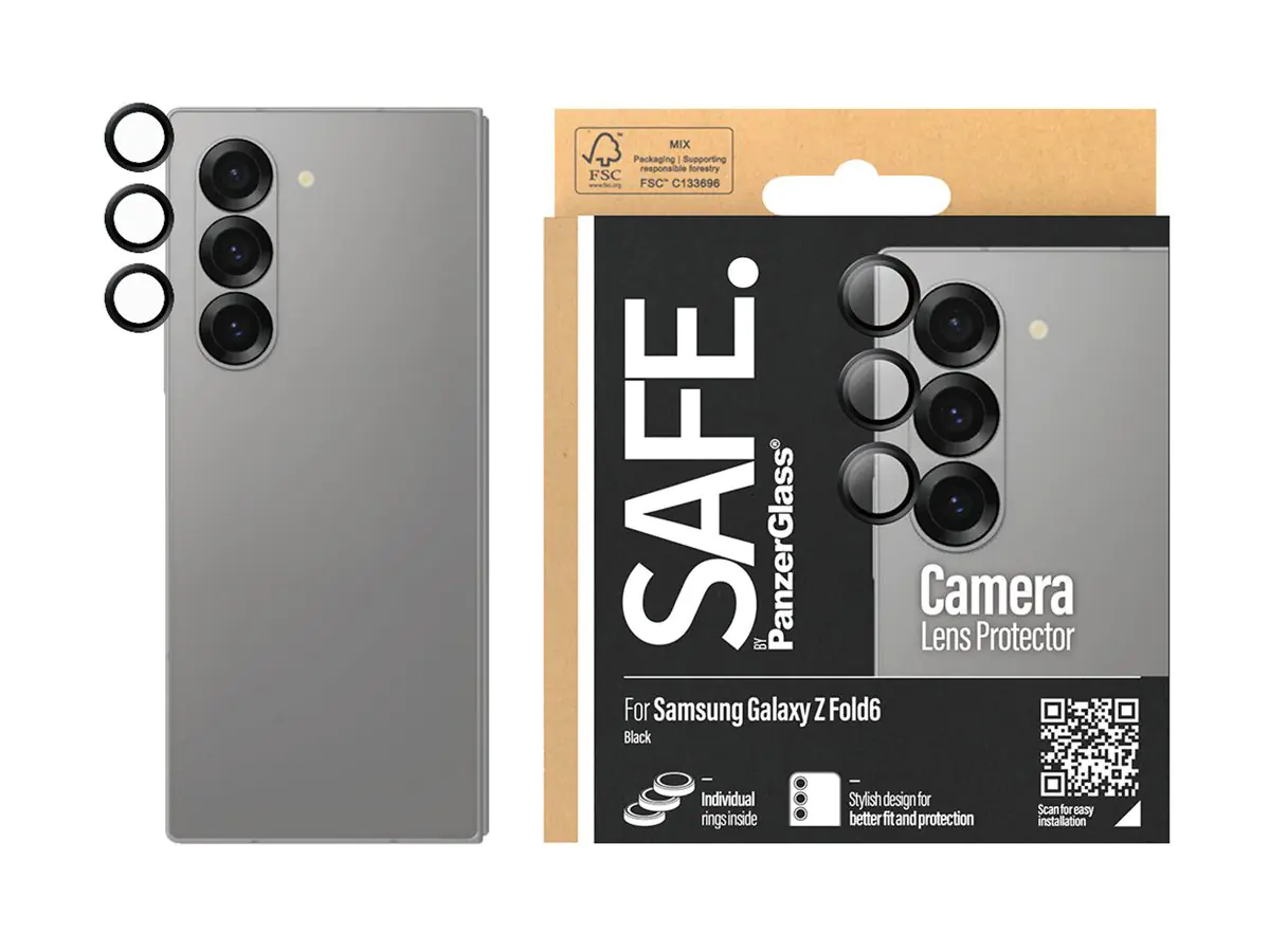 PanzerGlass SAFE. by Lens Samsung Galaxy Z Fold 6 -black