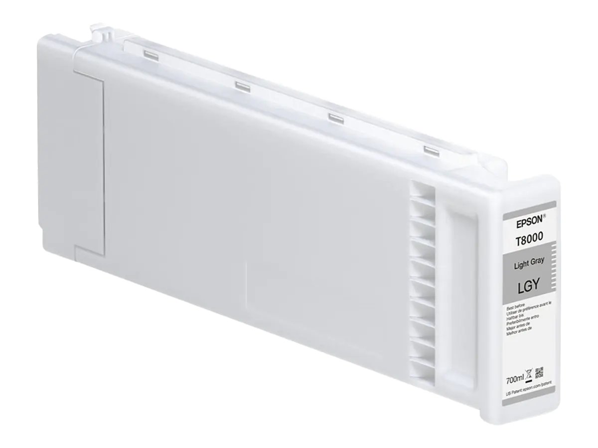 Epson T8000 - 700 ml - Hellgrau - Original - Tintenpatrone - für SureColor SC-P10000, SC-P20000, SC-P20000SE