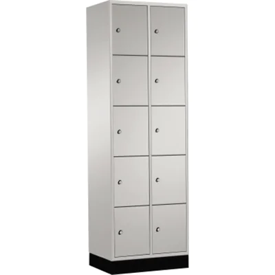 C+P Schließf.schrank 8570201S10009 10Fächer 1950x620x500mm lgr/lgr C+P Schließf.schrank 8570201S10009 10Fächer 1950x620x500mm lgr/lgr