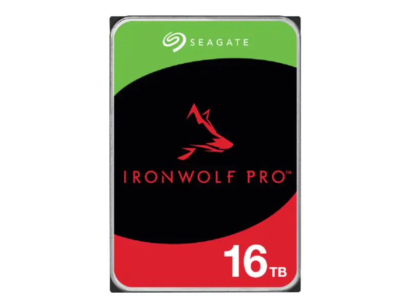 Seagate IronWolf Pro ST16000NT001 - Festplatte - 16 TB - intern - 3.5" (8.9 cm) - SATA 6Gb/s - 7200 rpm - Puffer: 256 MB - mit 3 Jahre Seagate Rescue Datenwiederherstellung