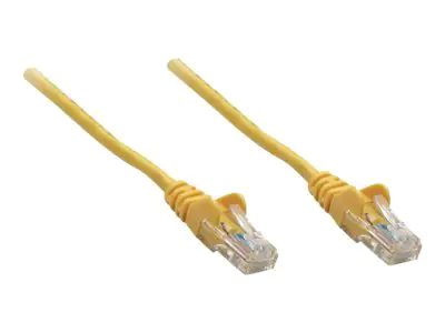 Intellinet Network Patch Cable, Cat6A, 20m, Yellow, Copper, S/FTP, LSOH / LSZH, PVC, RJ45, Gol