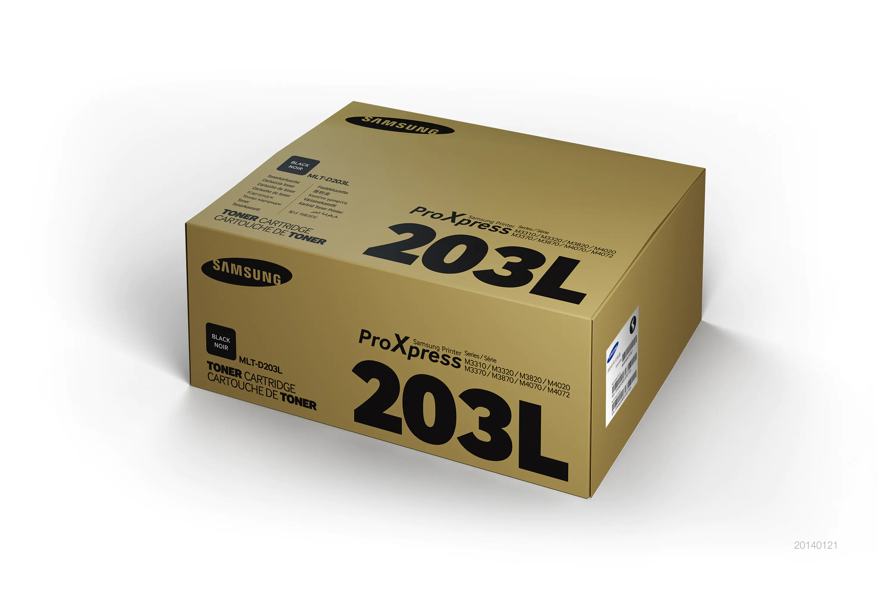 Samsung MLT-D203L - Hohe Ergiebigkeit - Schwarz - original - Tonerpatrone - für ProXpress M3320, M3370, M3820, M3870, M4020, M4070, M4072, M4075 Samsung MLT-D203L - Hohe Ergiebigkeit - Schwarz - original - Tonerpatrone - für ProXpress M3320, M3370, M3820, M3870, M4020, M4070, M4072, M4075