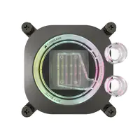 CORSAIR iCUE Link XC7 RGB ELITE - Flüssigkühlsystem für CPU im Waterblock-Design - (für: AM4, LGA1700, AM5) - Nickelbeschichtete Kupferbasis - Stealth Gray