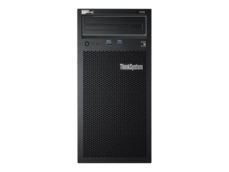 Lenovo ThinkSystem ST50 7Y48 - Server - Tower - 4U - 1-Weg - 1 x Xeon E-2226G / 3.4 GHz - RAM 16 GB - SSD 2 x 480 GB - UHD Graphics P630 - GigE - kein Betriebssystem - Monitor: keiner