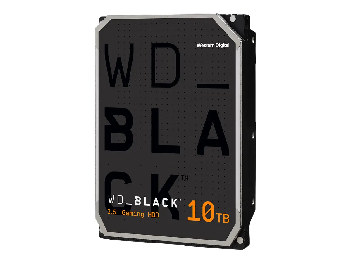 WD Black WD101FZBX - Festplatte - 10 TB - intern - 3.5" (8.9 cm) - SATA 6Gb/s - 7200 rpm - Puffer: 256 MB