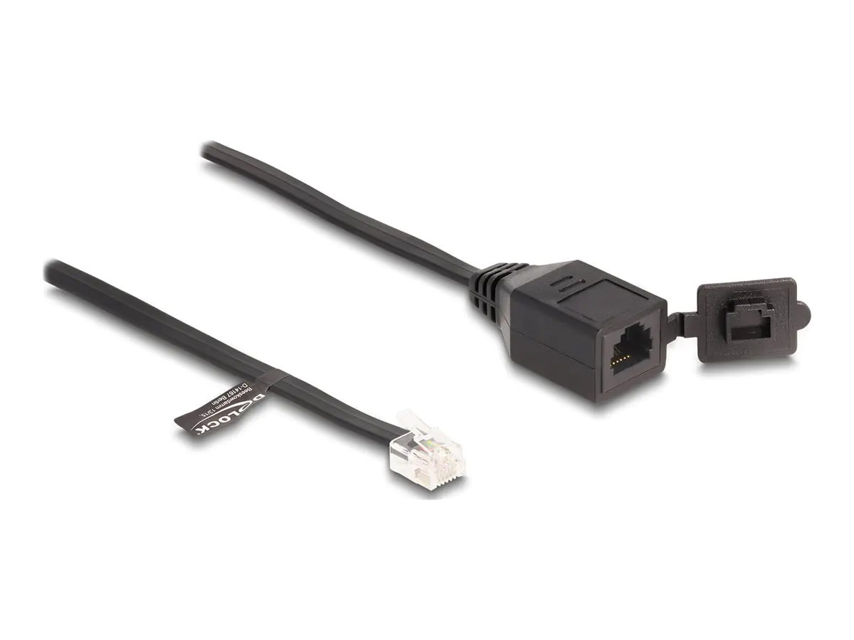Delock Telefonverlängerungskabel - RJ-12 (M)