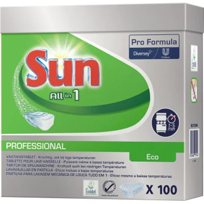 SUN Spülmaschinentabs All-in-1 ECO 7522969 100 St./Pack. SUN Spülmaschinentabs All-in-1 ECO 7522969 100 St./Pack.