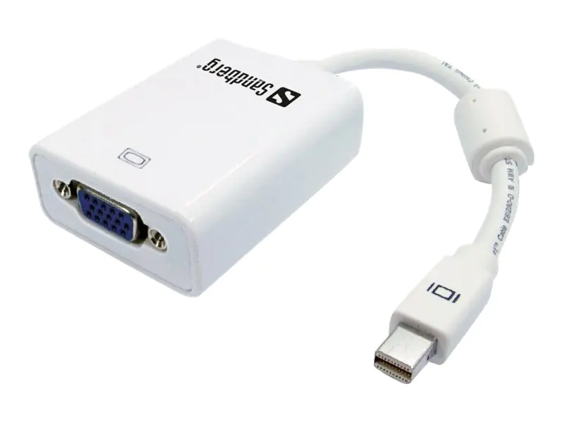 Sandberg - VGA-Adapter - Mini DisplayPort (M) zu HD-15 (VGA) (W)