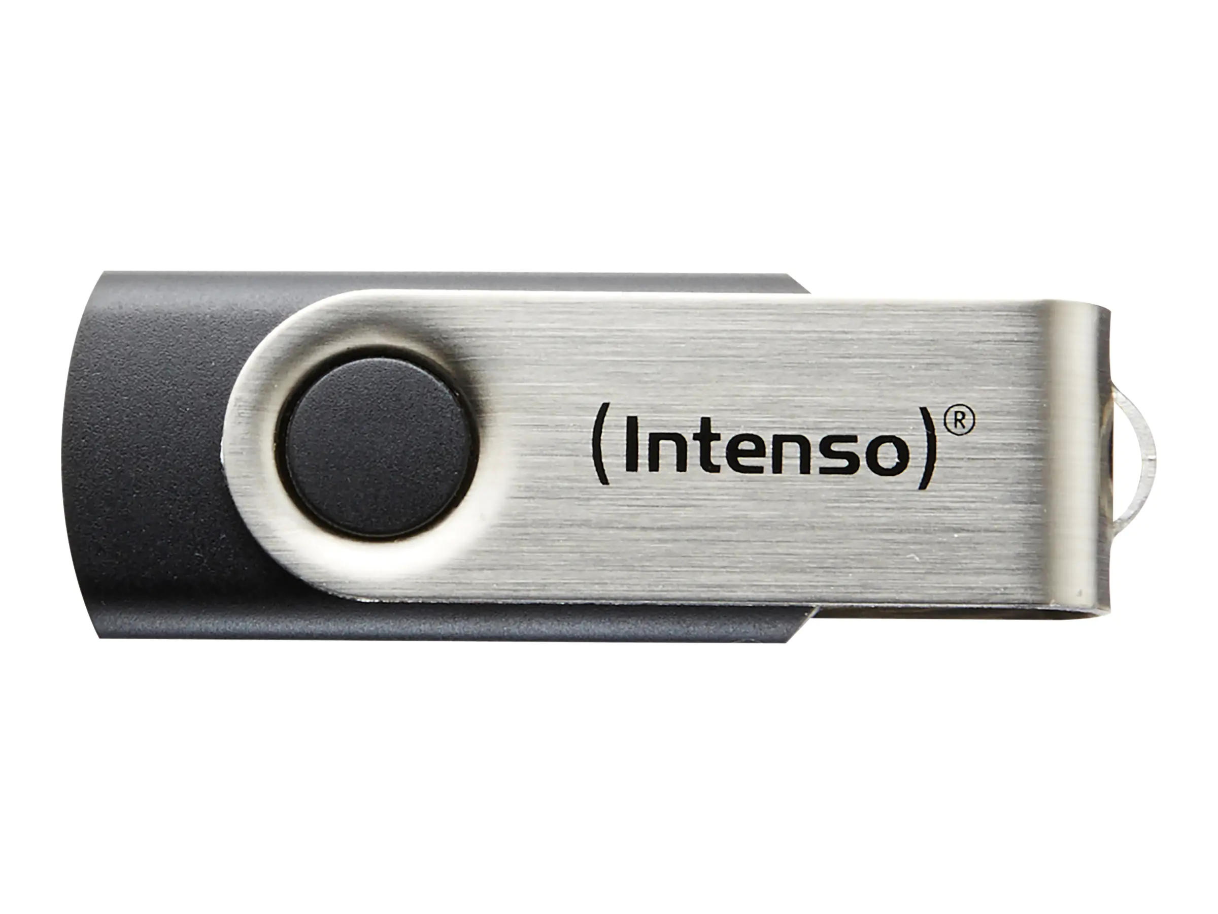 Intenso Basic Line - USB-Flash-Laufwerk - 16 GB - USB 2.0 - Schwarz, Silber