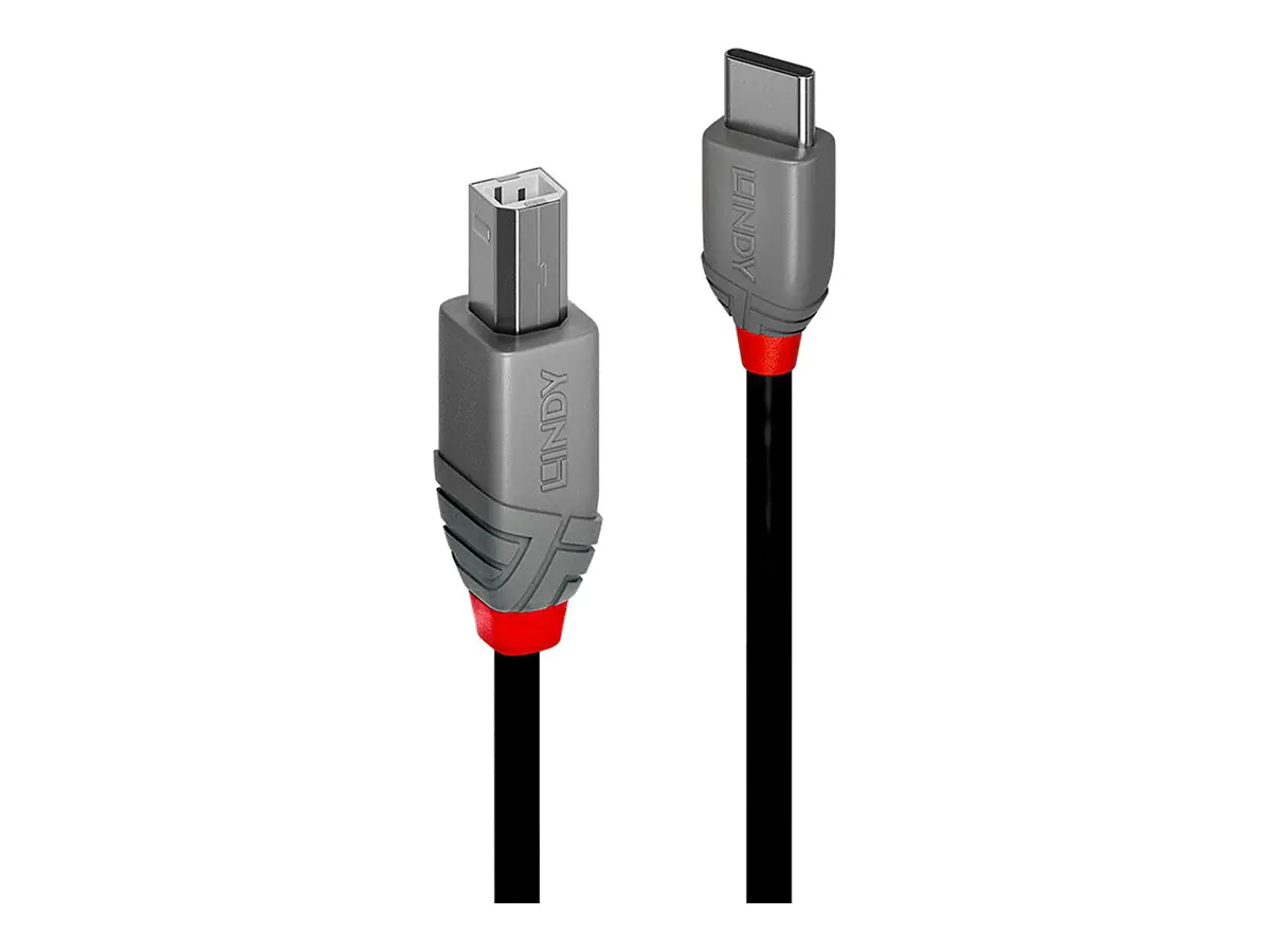 Lindy Anthra Line - USB-Kabel - USB-C (M) zu USB Typ B (M) 36942
