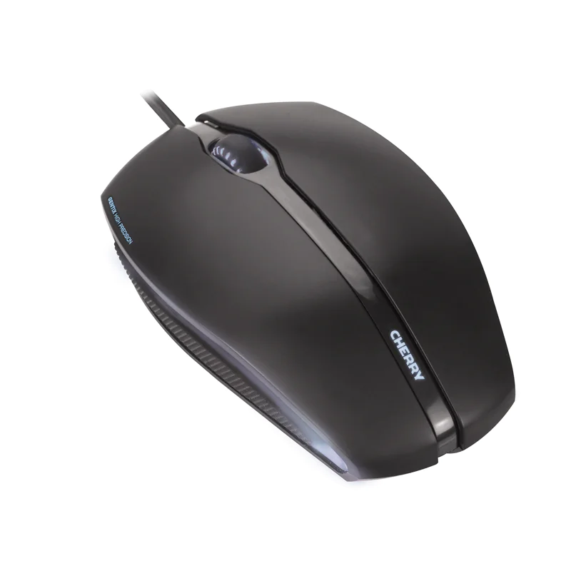 CHERRY GENTIX Illuminated - Maus - rechts- und linkshändig - optisch - 3 Tasten - kabelgebunden - USB - Schwarz CHERRY GENTIX Illuminated - Maus - rechts- und linkshändig - optisch - 3 Tasten - kabelgebunden - USB - Schwarz