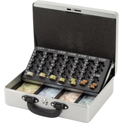 MAUL Geldkassette 5621495 Zähleinsatz 24,5 x 9,3 x 30cm si MAUL Geldkassette 5621495 Zähleinsatz 24,5 x 9,3 x 30cm si