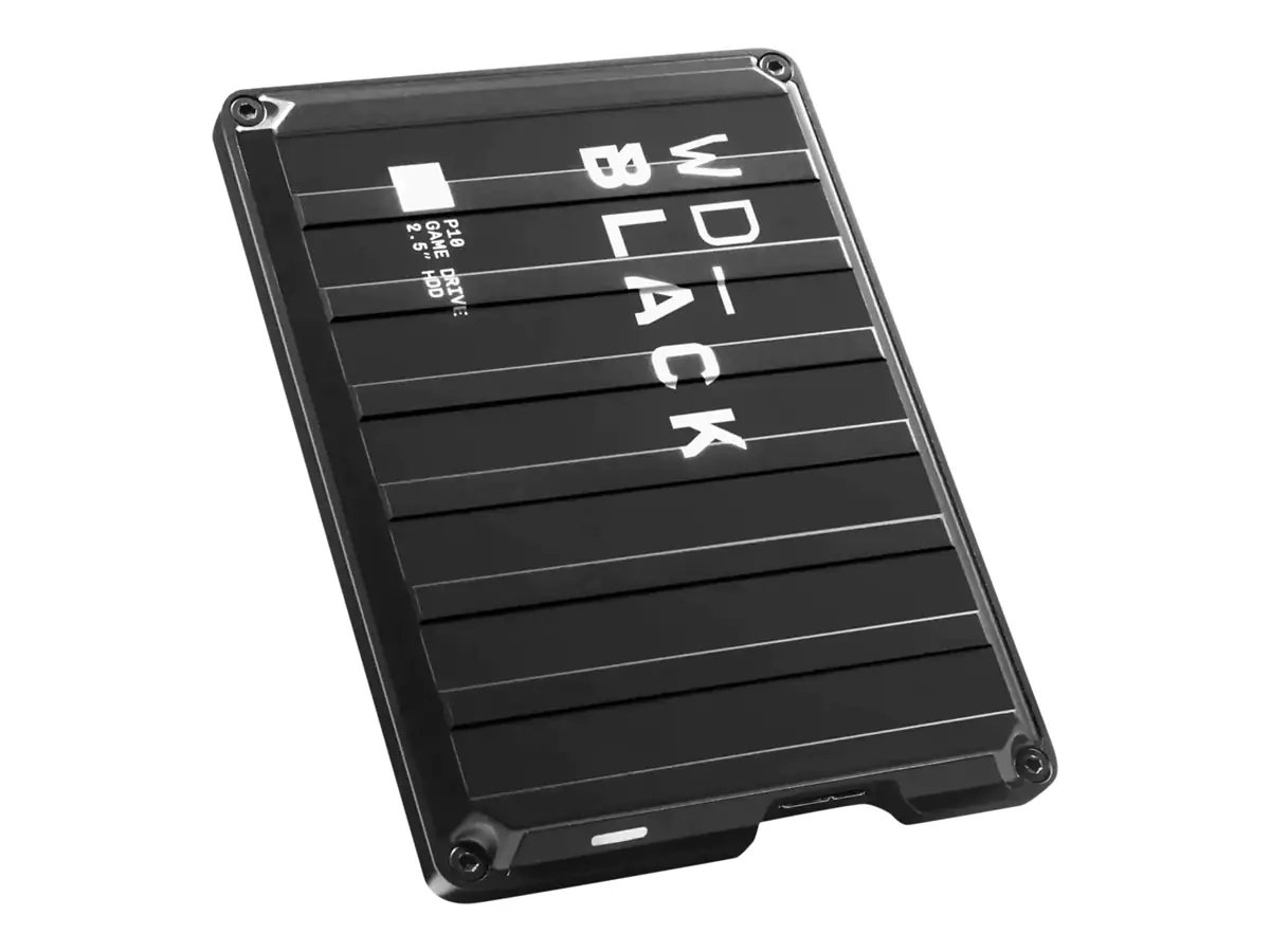 WD_BLACK P10 Game Drive WDBA2W0020BBK-WES1 - Festplatte - 2 TB - extern (tragbar) - 2.5" (6.4 cm) - USB 3.2 Gen 1 - Schwarz