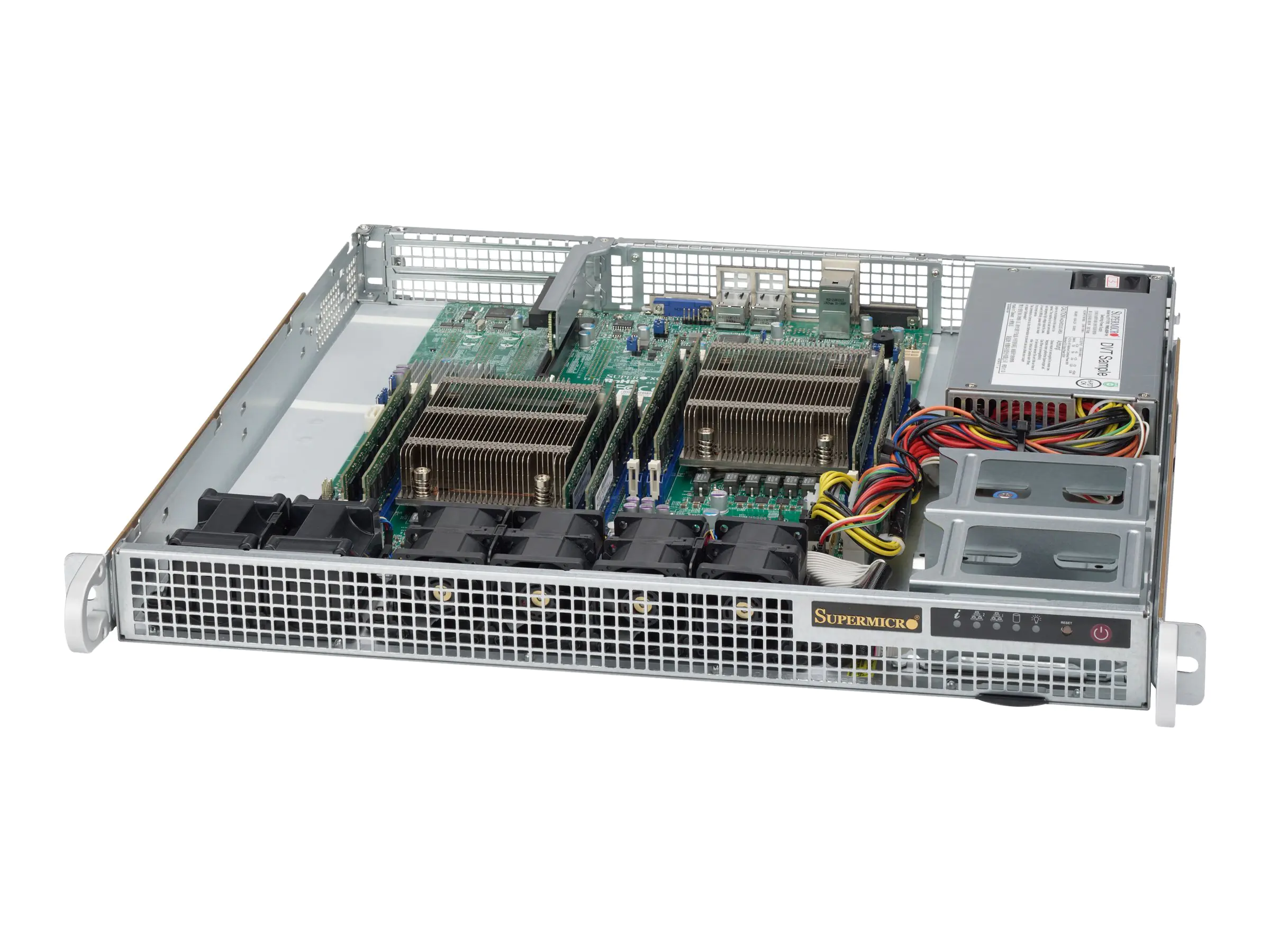 Supermicro SC514 505 - Rack-Montage - 1U - Erweitertes ATX - SATA/SAS - nicht Hot-Swap-fähig 500 Watt