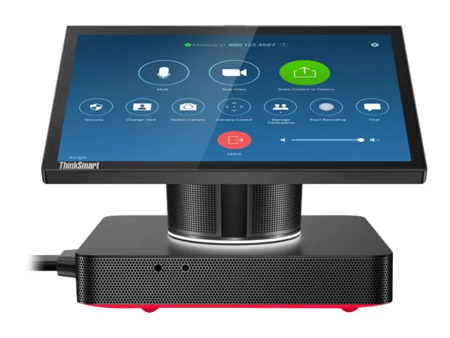 Lenovo ThinkSmart Hub 11H3 - All-in-One (Komplettlösung) - Core i5 8365U / 1.6 GHz - vPro - RAM 8 GB - SSD 128 GB - NVMe - UHD Graphics - GigE - WLAN: 802.11a/b/g/n/ac, Bluetooth 5.0 - Win 10 IoT Enterprise SAC 64-bit - Monitor: LED 25.654 cm (10.1") 1920
