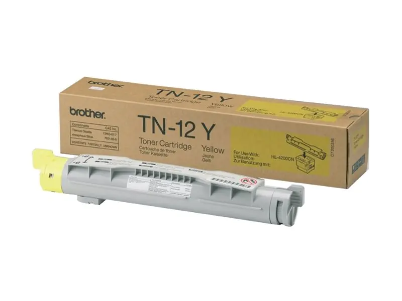 Brother Toner TN-12Y gelb 6.000 Seiten
