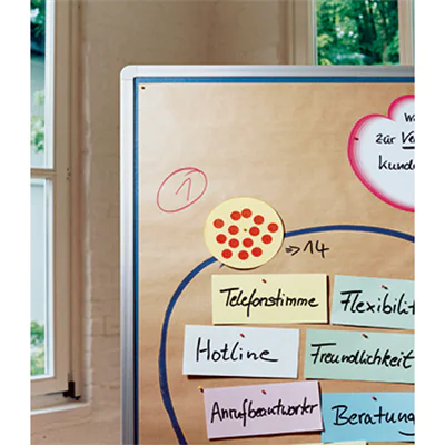 Legamaster Moderationspapier 7-240100 80g braun 100 St./Pack.