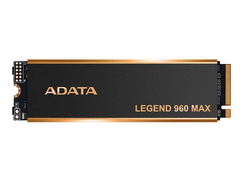 ADATA Legend 960 MAX - SSD - 1 TB - intern - M.2 2280 - PCIe 4.0 x4 (NVMe) - 256-Bit-AES - integrierter Kühlkörper