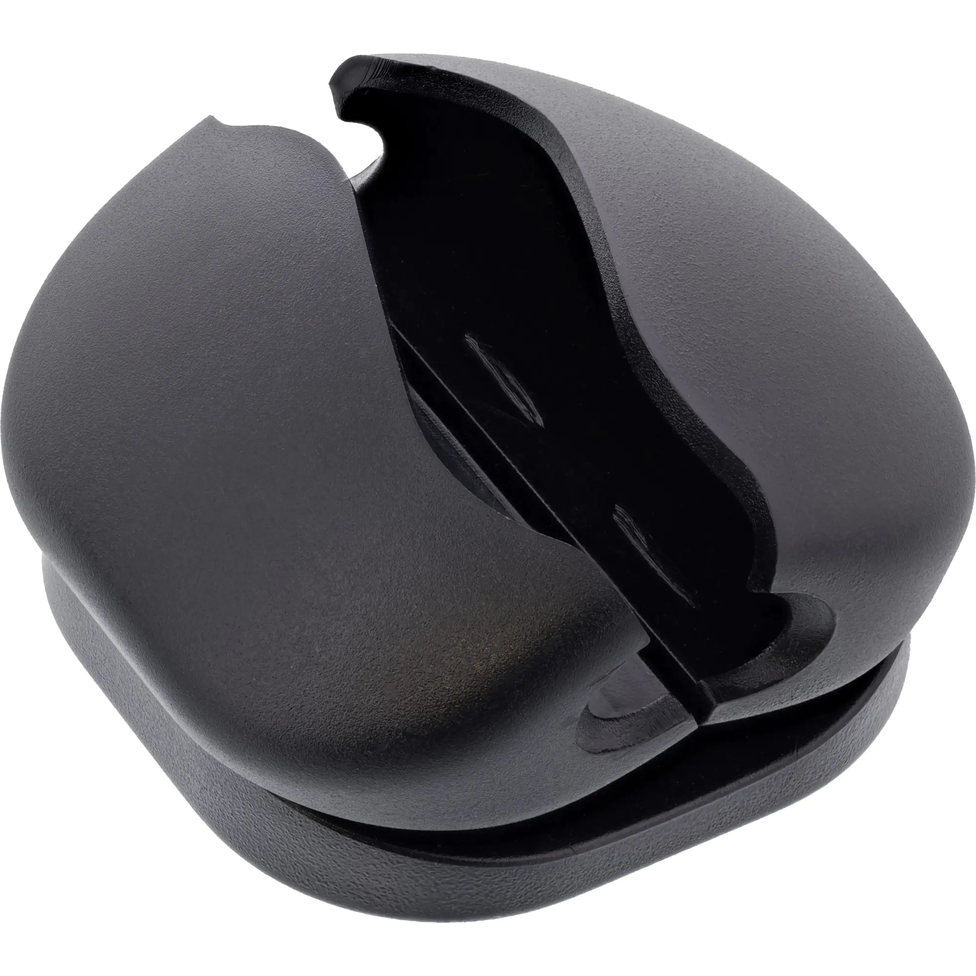 InLine 10er Pack Click Kabelmanager 1-Line - schwarz