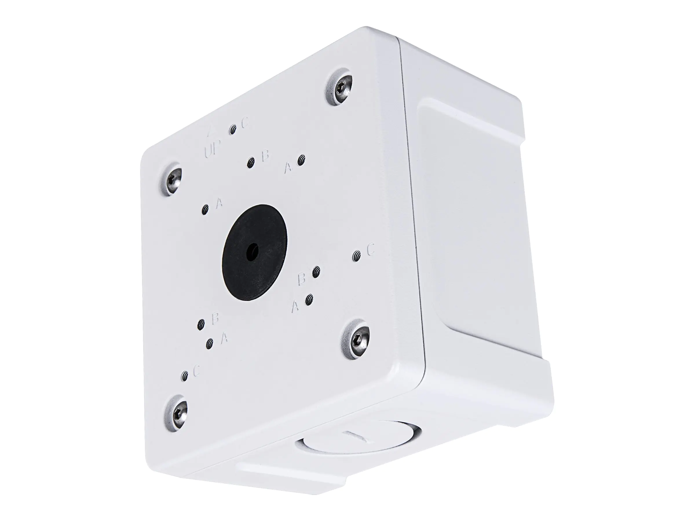 Vivotek AM-71C - Anschlusskasten für Kamera - weiß - für Vivotek IB9368, IB9380, IB9388, IT9360; C Series IB9369, IT9360, IT9380; V Series IB9389