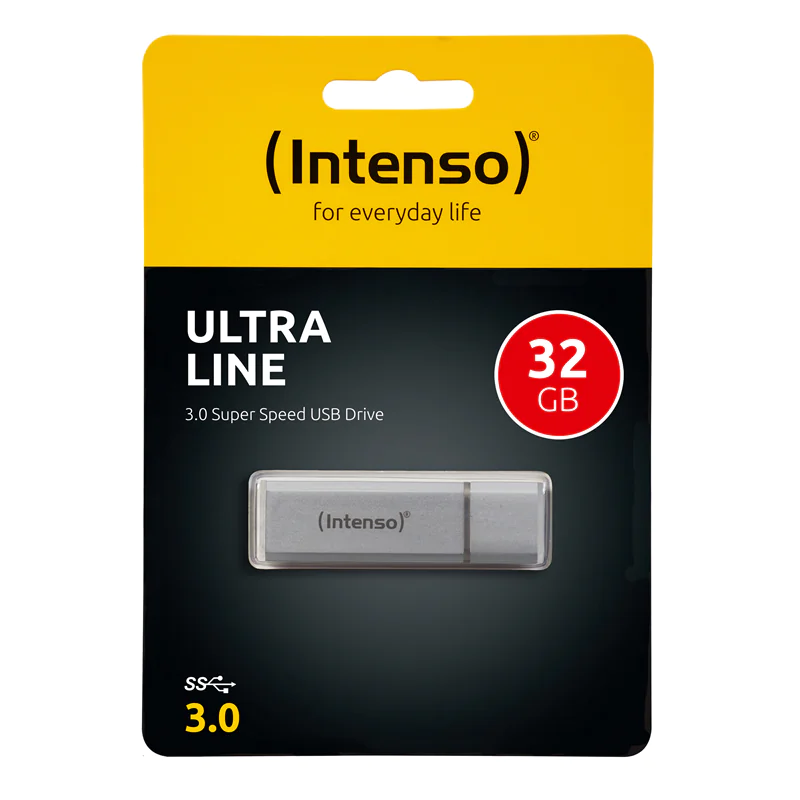 Intenso Ultra Line - USB-Flash-Laufwerk - 64 GB - USB 3.0 - Silber Intenso Ultra Line - USB-Flash-Laufwerk - 64 GB - USB 3.0 - Silber