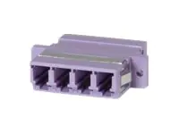 VALUE - Netzwerkkoppler - LC (W) zu LC (W) - Glasfaser - OM4 - violett