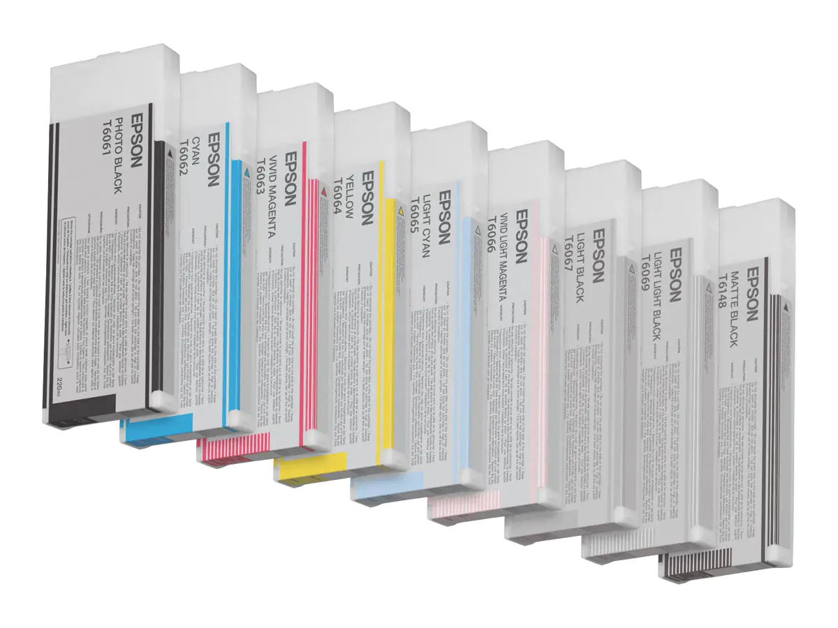 Epson T6062 - 220 ml - Cyan - Original - Tintenpatrone - für Stylus Pro 4800, Pro 4880, Pro 4880 AGFA