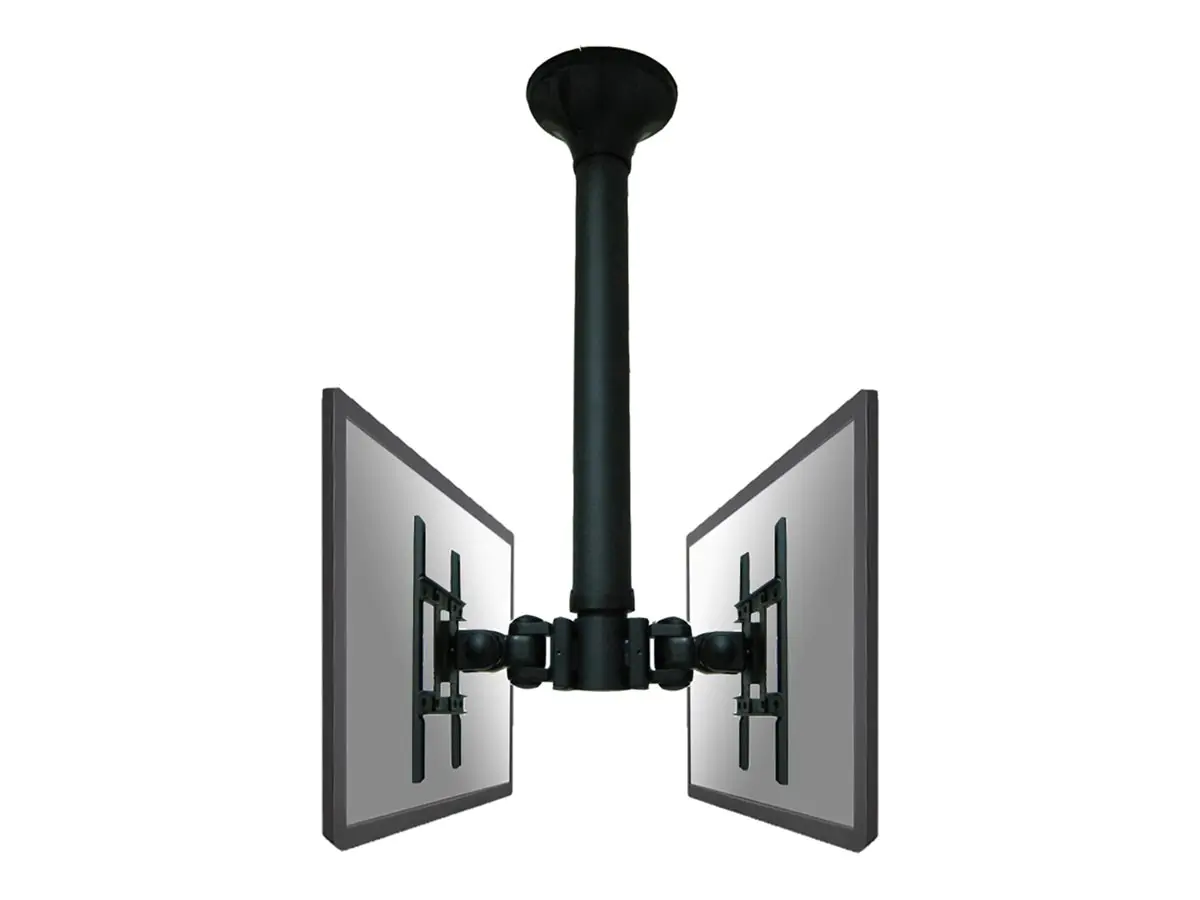 Neomounts FPMA-C200D - Halterung - Voll beweglich - für 2 LCD-Displays - Schwarz - Bildschirmgröße: 25.4-102 cm (10"-40")