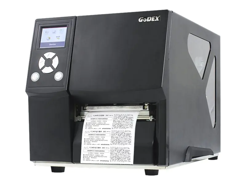 Godex ZX430i - Etikettendrucker - Thermodirekt / Thermotransfer - Rolle (11,8 cm) - 300 dpi - bis zu 102 mm/Sek. - USB 2.0, LAN, USB-Host, RS232