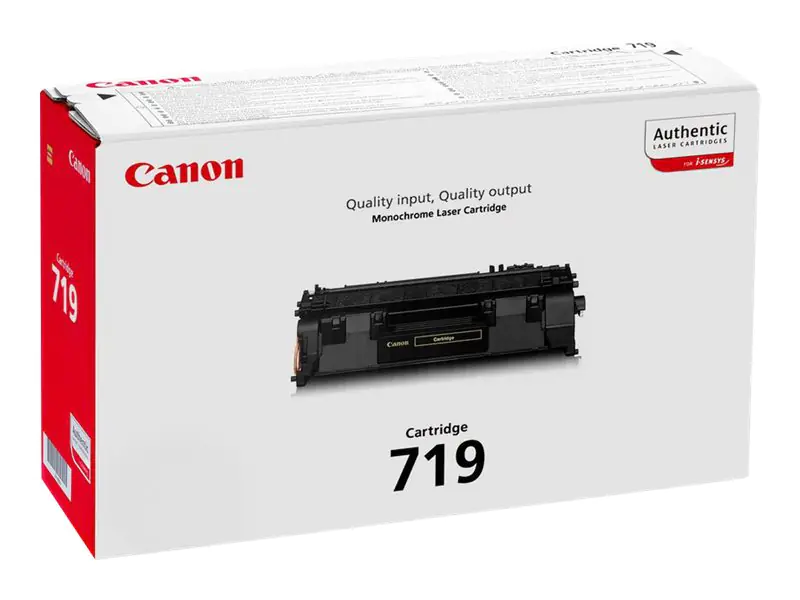 Canon 719 - Schwarz - Original - Tonerpatrone - für i-SENSYS LBP251, LBP252, LBP253, LBP6310, MF411, MF416, MF418, MF419, MF6140, MF6180 Canon 719 - Schwarz - Original - Tonerpatrone - für i-SENSYS LBP251, LBP252, LBP253, LBP6310, MF411, MF416, MF418, MF419, MF6140, MF6180