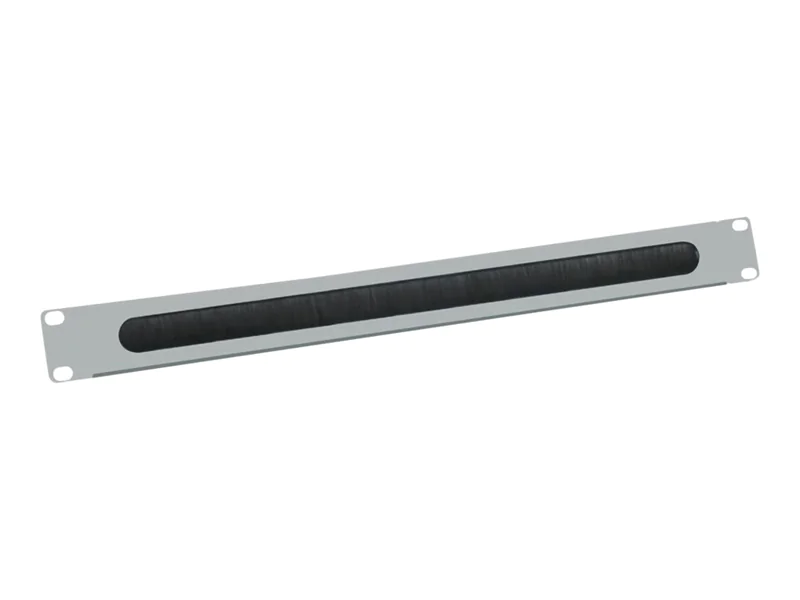 VALUE Rack-Blende mit Bürste für Kabeldurchführung - Hellgrau, RAL 7035 - 1U - 48.3 cm (19") 26.99.0313