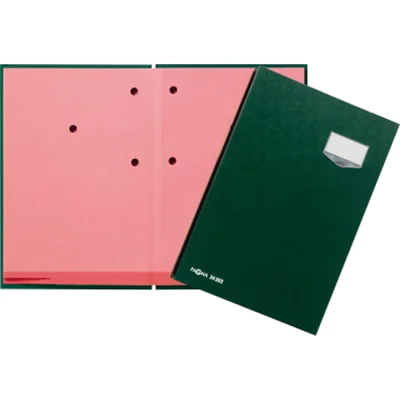 PAGNA Unterschriftenmappe de Luxe 24202-03 20Fächer Pappe grün PAGNA Unterschriftenmappe de Luxe 24202-03 20Fächer Pappe grün
