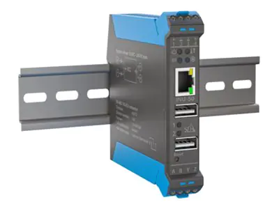 SEH INU-50 - Geräteserver - 1GbE, USB 2.0 - Schienenmontage M07220