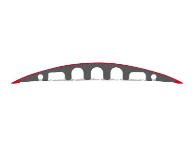 Diverse Serpa B15 - Kabelschutz (liegend) - Schwarz, Gelb 5.01019.1003