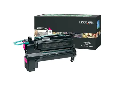 Lexmark - Besonders hohe Ergiebigkeit - Magenta - Original - Tonerpatrone LCCP, LRP - für Lexmark C792, X792