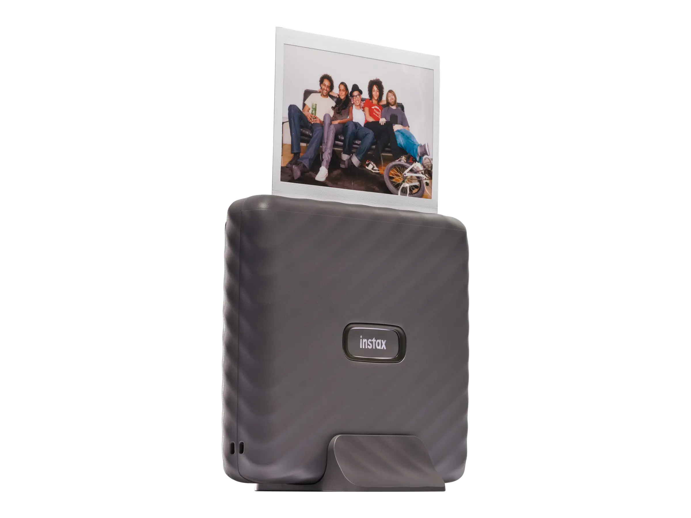 Fuji instax Link Wide - Drucker - Farbe - LED - 86 x 108 mm bis zu 5 Abzüge/Min. (Farbe) - Kapazität: 10 Fotos - Bluetooth 4.2 LE - Mocha Gray