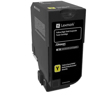 Lexmark - Hohe Ergiebigkeit - Gelb - Original - Tonerpatrone LCCP, LRP, Lexmark Corporate - für Lexmark CX725de, CX725dhe, CX725dthe Lexmark - Hohe Ergiebigkeit - Gelb - Original - Tonerpatrone LCCP, LRP, Lexmark Corporate - für Lexmark CX725de, CX725dhe, CX725dthe