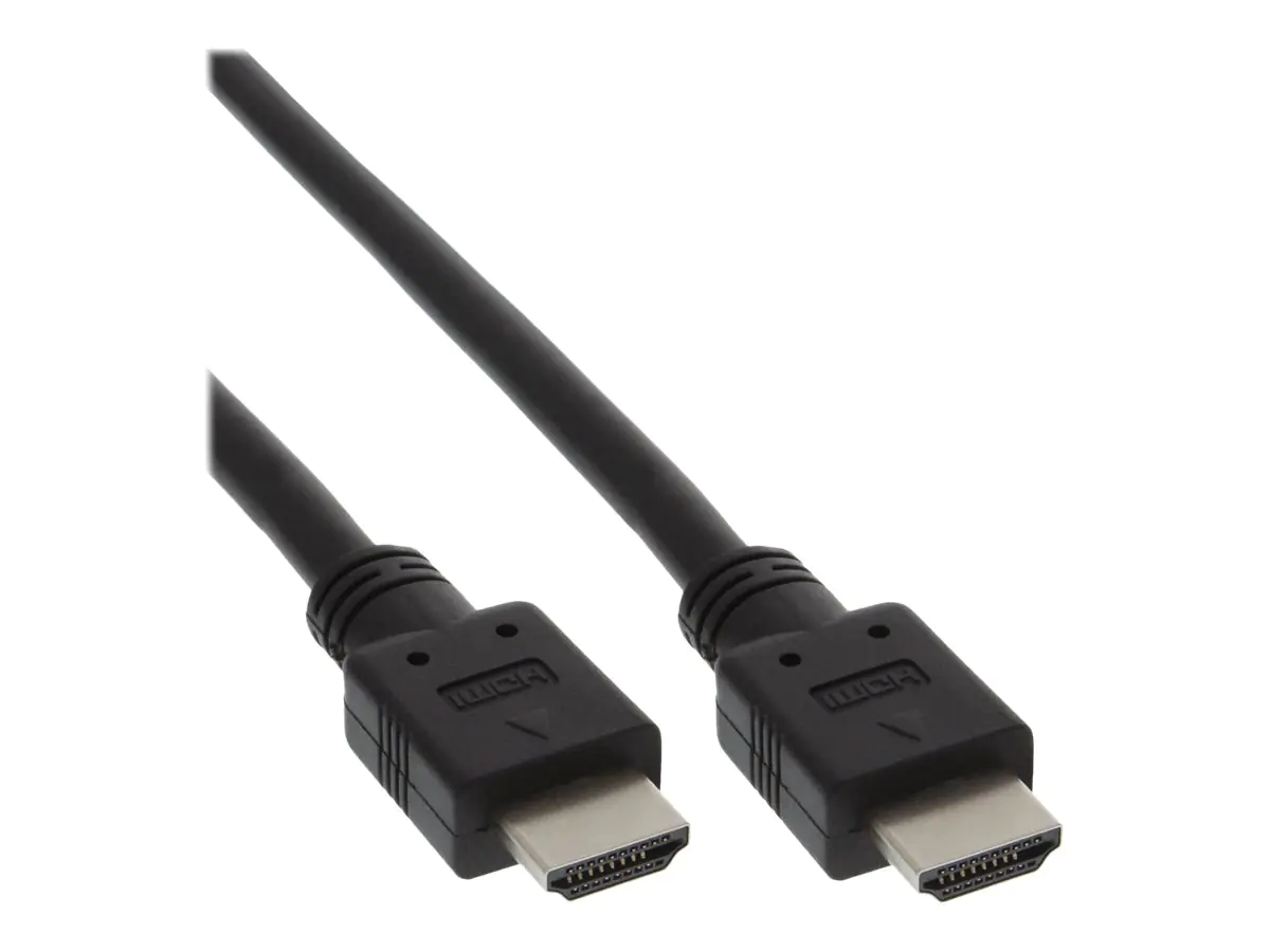 InLine High Speed - HDMI-Kabel - HDMI männlich zu HDMI männlich - 1.5 m - Schwarz