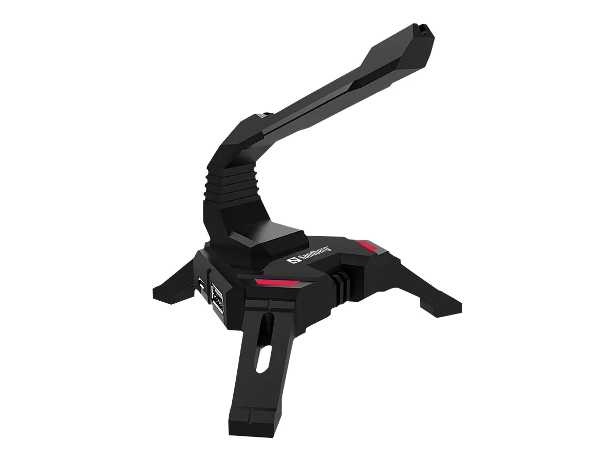 Sandberg 2in1 USB Hub Bungee - Hub - 4 x USB 2.0 - Desktop