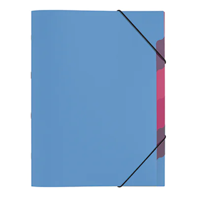 PAGNA Ordnungsmappe Funky School 41803-13 A4 5Fächer PP hellblau PAGNA Ordnungsmappe Funky School 41803-13 A4 5Fächer PP hellblau