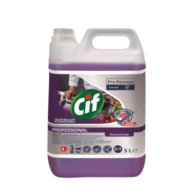CIF Desinfektionsreiniger Professional Safeguard 2in1 Bakterien, Hefe, umhüllte Viren 11 Kanister Kunststoff 5l CIF Desinfektionsreiniger Professional Safeguard 2in1 Bakterien, Hefe, umhüllte Viren 11 Kanister Kunststoff 5l